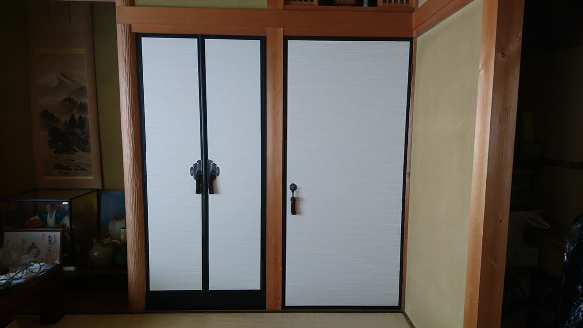 襖の張替え 名古屋市熱田区 | 襖の張替えなら建具修理の窓口名古屋市熱田区